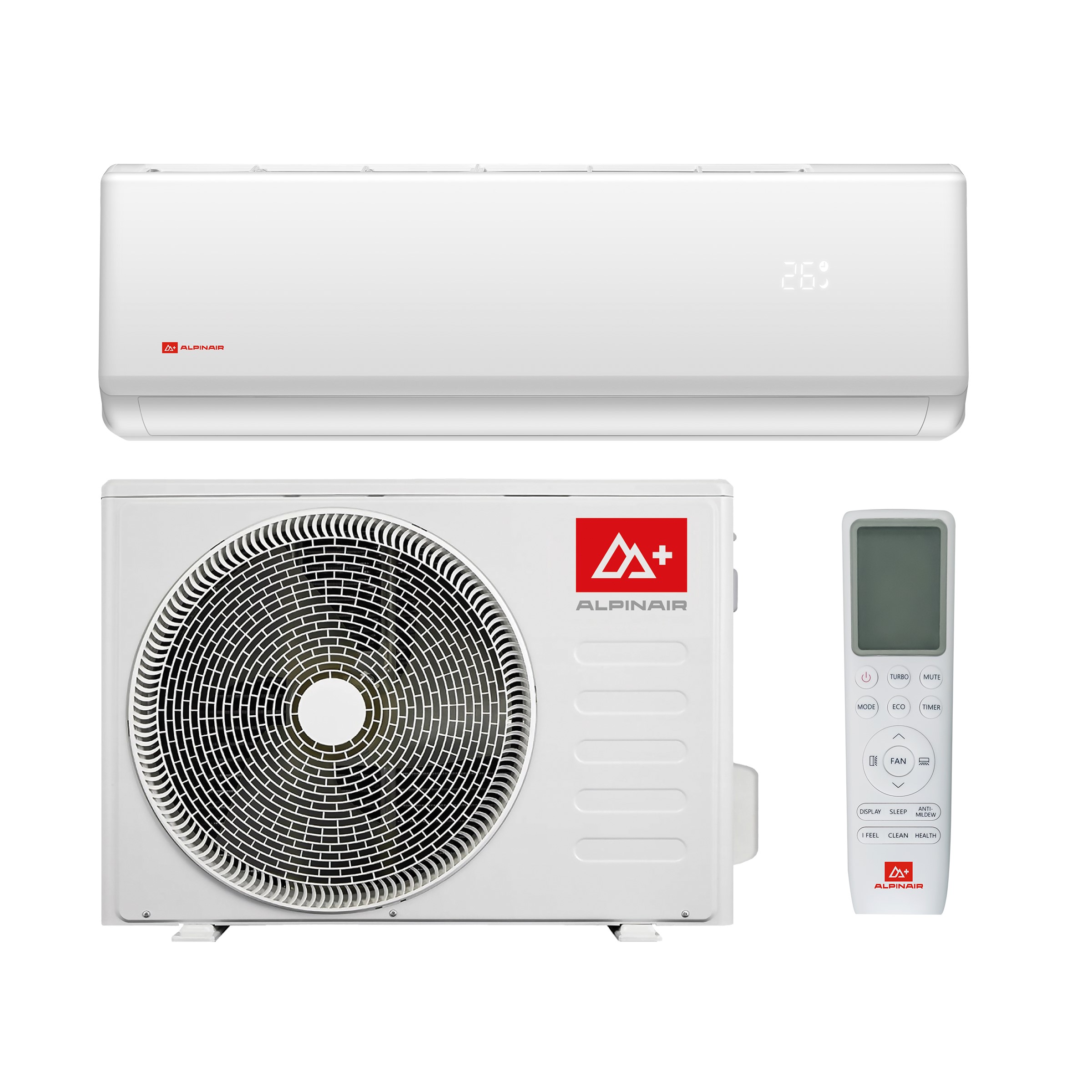 Кондиціонер AlpinAir Nordend 2.0 - NRD-07INOP NRD-07OUTOP